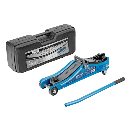 Домкрат гидравлический подкатной в пластиковом кейсе, 2 т, Low Profile, 80-380 мм Stels по ценам производителя в Воронеже с доставкой по всей России