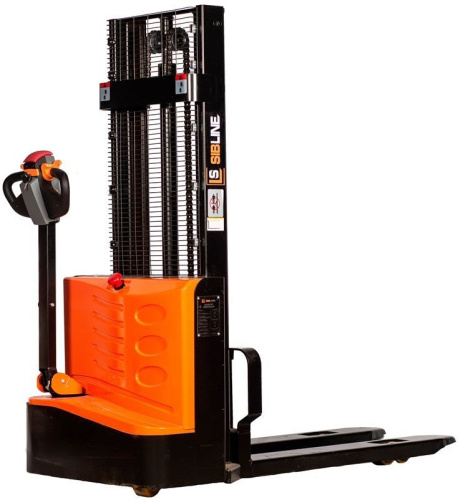 Штабелер электрический самоходный, поводковый 1,5 т - 3,5 м Вилы: 1150 , АКБ Li - Ion, CL1535JB SIBLINE по ценам производителя в Воронеже с доставкой по всей России