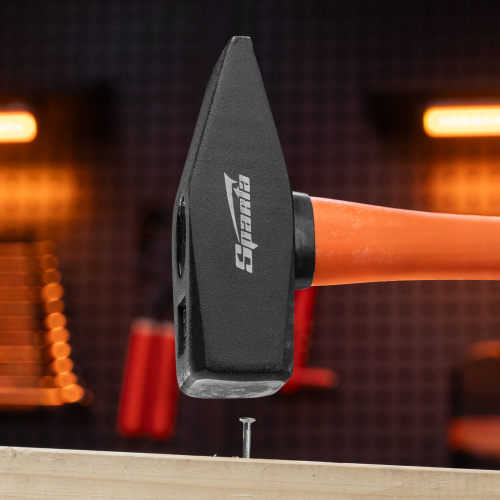 Молоток слесарный, 1500 г, фибергласовая обрезиненная рукоятка Sparta по ценам производителя в Воронеже с доставкой по всей России