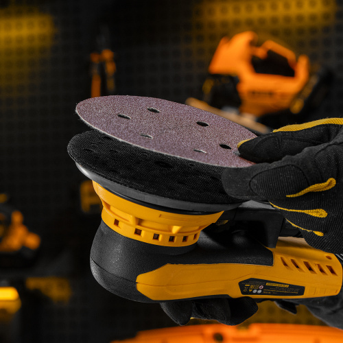 Машина шлифовальная орбитальная бесщет OS-150-BL, 350 Вт, 4000-10000 об/мин Denzel по ценам производителя в Воронеже с доставкой по всей России