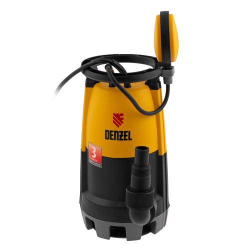 Дренажный насос для чистой и грязной воды DP-600S, 600 Вт, напор 7 м, 13000 л/ч Denzel по ценам производителя в Воронеже с доставкой по всей России