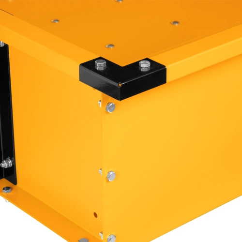 Прицеп для мотоблока TT-500, оцинк., груз. 500 кг, рег. сцепка, колеса 4.00-10, в упаковке Denzel по ценам производителя в Воронеже с доставкой по всей России