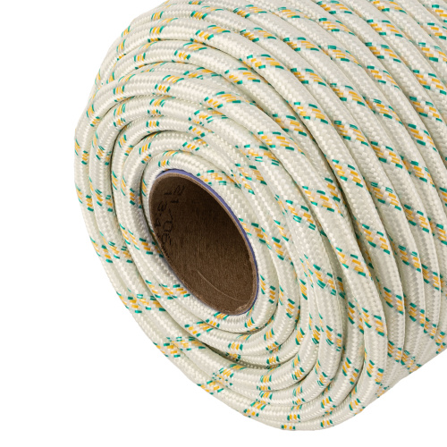 Фал плетеный капроновый с сердечником, 10 мм, L 100 м, 24-прядный, Сибртех по ценам производителя в Воронеже с доставкой по всей России