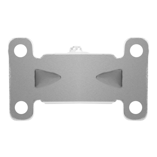 Колесо неповоротное D 75 мм, крепление  платформенное Сибртех купить в Москве с доставкой по всей России | ProtosMarket.ru