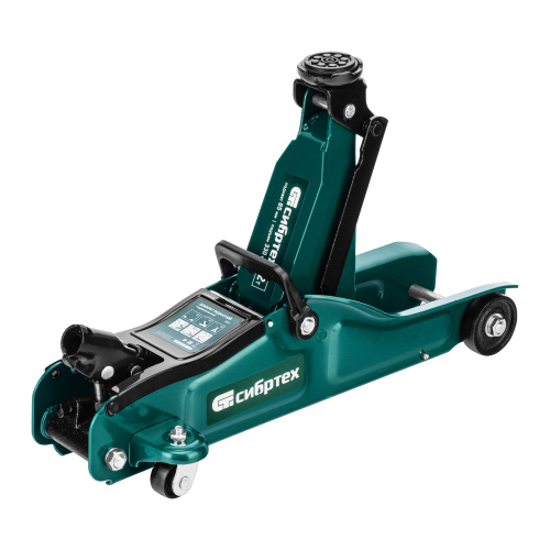 Домкрат гидравлический подкатной, 2 т, 85-330 мм, низкий подхват, в пласт. кейсе Сибртех по ценам производителя в Воронеже с доставкой по всей России