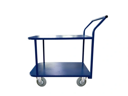 Тележка платформенная TOR ТП-1Я (500х800) 2х-ярусная (160мм) по ценам производителя в Воронеже с доставкой по всей России