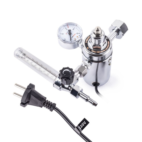 Регулятор расхода газа У-30/АР-40-1P-230В (универсальный, 1 манометр, подогреватель, латунь) по ценам производителя в Воронеже с доставкой по всей России