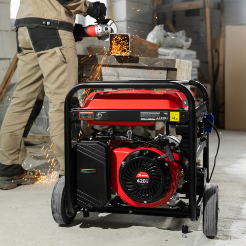 Генератор бензиновый RS-9000E, 7 кВт, 230В, электростартер MTX по ценам производителя в Воронеже с доставкой по всей России