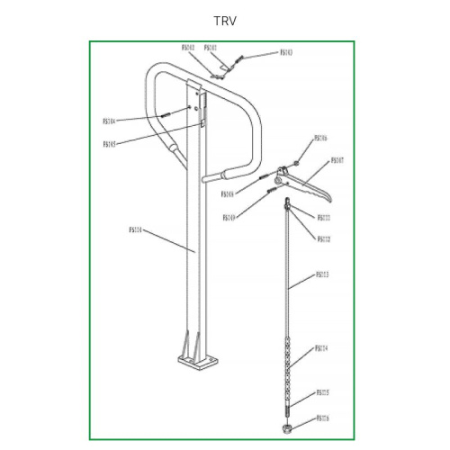 Ручка в сборе для TRV по ценам производителя в Воронеже с доставкой по всей России