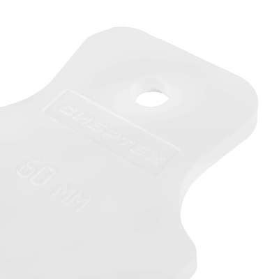 Шпатель, белая резина, 60 мм Сибртех по ценам производителя в Воронеже с доставкой по всей России