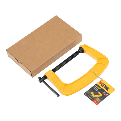 Струбцина G-образная, усиленная, 125 мм Denzel по ценам производителя в Воронеже с доставкой по всей России