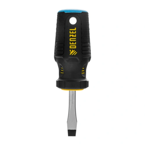 Отвертка, SL6x38 мм, S2, 3к рукоятка Denzel по ценам производителя в Воронеже с доставкой по всей России
