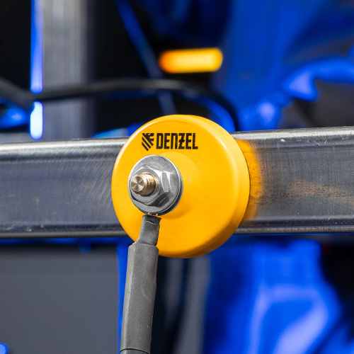 Клемма магнитная "масса" для сварочных работ Denzel по ценам производителя в Воронеже с доставкой по всей России