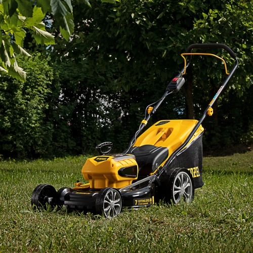 Газонокосилка аккумуляторная бесщеточная RLM450-36, Li-ion, 36 В, 4 Ач, 450 мм, травосборник 40 л Denzel по ценам производителя в Воронеже с доставкой по всей России