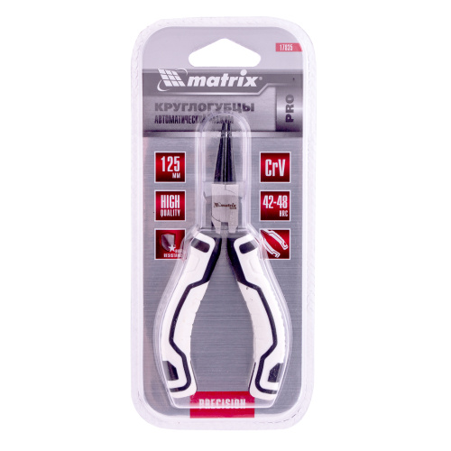 Круглогубцы Mini, 125 мм, авторазжим, Pro Matrix по ценам производителя в Воронеже с доставкой по всей России