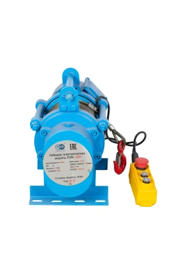 Лебедка электрическая  300 кг  30 м с канатом 380 В TOR KCD (N) по ценам производителя в Воронеже с доставкой по всей России