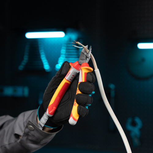 Бокорезы, диэлектрические рукоятки, до 1000 В, трехкомпонентные рукоятки, 180 мм Gross по ценам производителя в Воронеже с доставкой по всей России