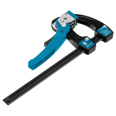 Струбцина реечная быстрозажимная 8, металлический корпус, рычажный храповой механизм, 200 мм Gross по ценам производителя в Воронеже с доставкой по всей России