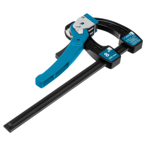 Струбцина реечная быстрозажимная 8, металлический корпус, рычажный храповой механизм, 200 мм Gross по ценам производителя в Воронеже с доставкой по всей России