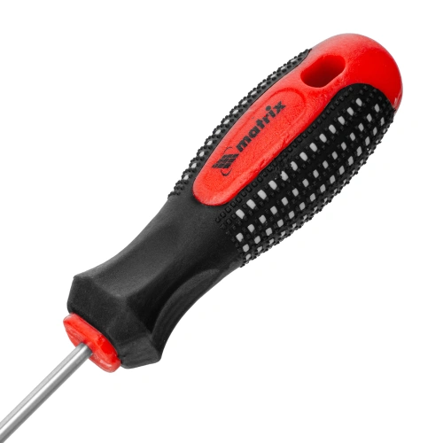 Отвертка Fusion, PH0 х 100 мм, CrV, трехкомпонентная рукоятка "Anti slip" Matrix по ценам производителя в Воронеже с доставкой по всей России