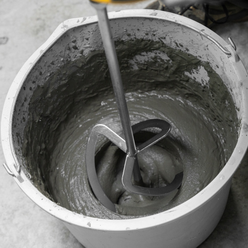 Насадка для миксера, для легких растворов, 160 х 590 мм, оцинкованная, хвостовик резьба М14 Сибртех по ценам производителя в Воронеже с доставкой по всей России