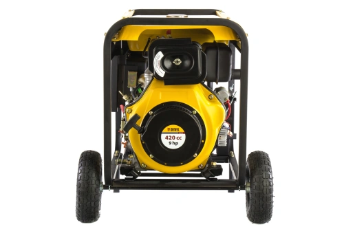 Генератор дизельный DD6300Е, 5.0 кВт, 220 В/50 Гц, 15 л, электростартер Denzel по ценам производителя в Воронеже с доставкой по всей России