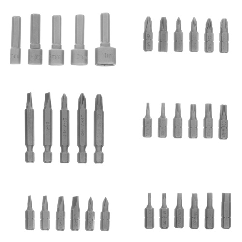 Отвертка реверсивная с набором бит и торцевыми головками, 35 шт, CrV Сибртех по ценам производителя в Воронеже с доставкой по всей России