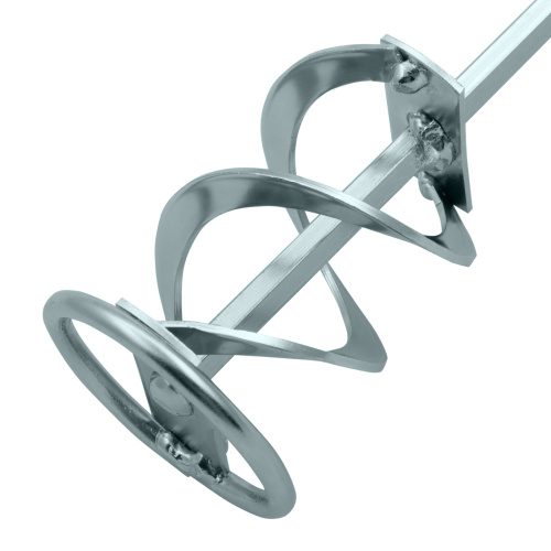 Миксер для красок и штукатурных смесей, 60 х 400 мм, оцинкованный, шестигранный хвостовик 8 мм Denzel по ценам производителя в Воронеже с доставкой по всей России