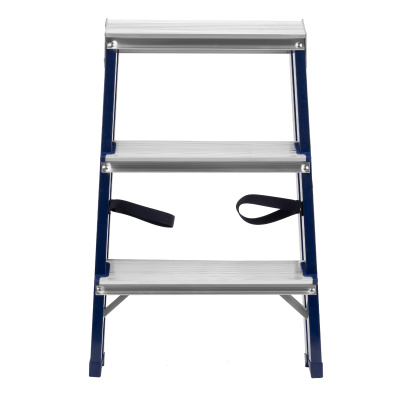 Стремянка двусторонняя 3 ступени, стальная, Сибртех по ценам производителя в Воронеже с доставкой по всей России