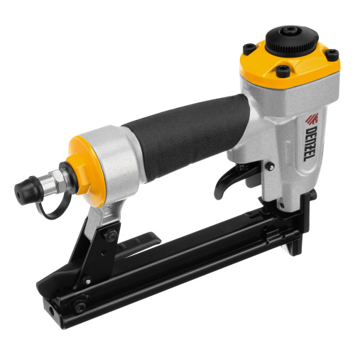 Степлер пневматический PS8016 для прямоугольных скоб 21GA от 6 до 16 мм Denzel по ценам производителя в Воронеже с доставкой по всей России