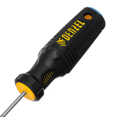 Отвертка, SL3х75 мм, S2, 3к рукоятка Denzel по ценам производителя в Воронеже с доставкой по всей России