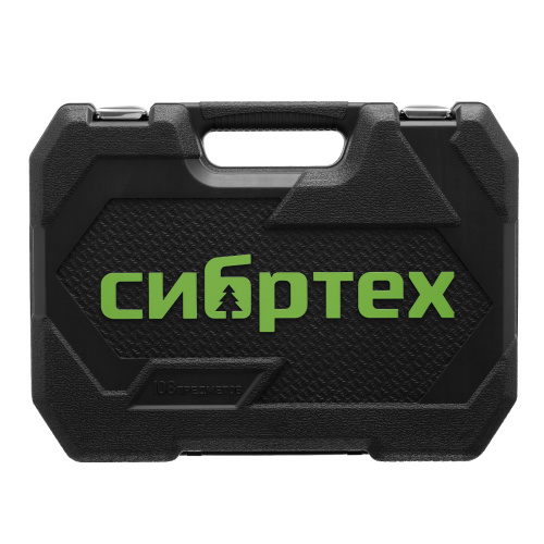 Набор инструментов, 1/2", 1/4", 108 предметов// Сибртех по ценам производителя в Воронеже с доставкой по всей России