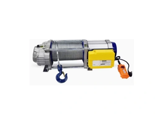 Лебедка электрическая 1250кг 100м с канатом 220В алюминиевый корпус TOR KCD(А) купить в Москве с доставкой по всей России | ProtosMarket.ru