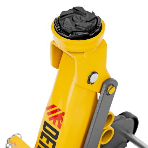 Домкрат гидравлический подкатной с фиксатором, 2 т, 130-330 мм Denzel по ценам производителя в Воронеже с доставкой по всей России