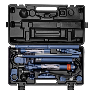 Растяжка гидравлическая, 10 т, набор из 17 предметов, 7 сменных насадок, в пластиковом кейсе Stels по ценам производителя в Воронеже с доставкой по всей России