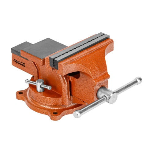 Тиски слесарные, 125 мм, поворотные, с наковальней Sparta по ценам производителя в Воронеже с доставкой по всей России