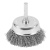 Щетка для дрели, 65 мм, "чашка" со шпилькой, витая проволока Сибртех по ценам производителя в Воронеже с доставкой по всей России