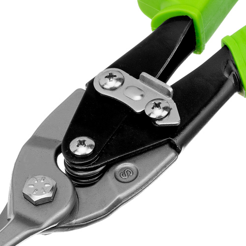 Ножницы по металлу, 250 мм, прямой рез, сталь С55, двухкомпонентные рукоятки СИБРТЕХ по ценам производителя в Воронеже с доставкой по всей России