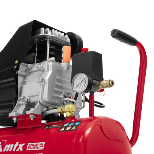 Компрессор воздушный DC1500L/24, 1,5 кВт, 24 л, 210 л/мин MTX по ценам производителя в Воронеже с доставкой по всей России