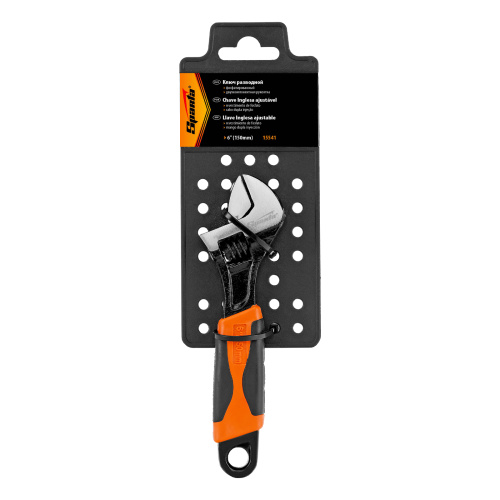 Ключ разводной, 150 мм, двухкомпонентная рукоятка Sparta по ценам производителя в Воронеже с доставкой по всей России