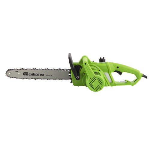 Пила цепная электрическая ПЦЭ-2000П с поперечным двигателем, 2.0 кВт, 16'' (40 см) Сибртех по ценам производителя в Воронеже с доставкой по всей России