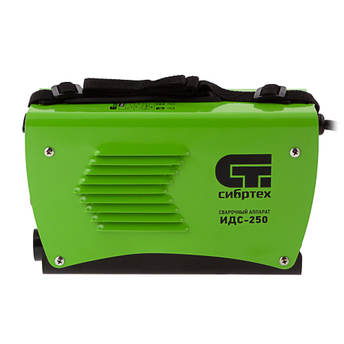 Аппарат инверторный дуговой сварки ИДС-250, 250 А, ПВ 80%, диаметр электрода 1.6-5 мм Сибртех по ценам производителя в Воронеже с доставкой по всей России