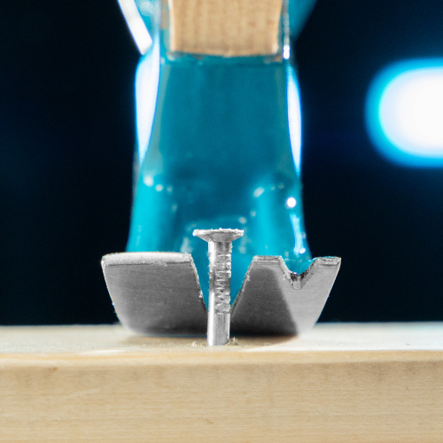 Молоток-гвоздодер, 450 г, угол 45, магнит, обрезиненная рукоятка American hickory GROSS по ценам производителя в Воронеже с доставкой по всей России