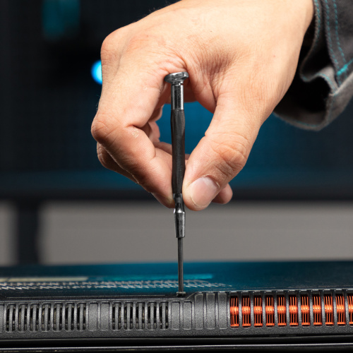 Набор отверток для точной механики, CrMo, металлические обрезиненные рукоятки, 6 шт, бокс трансформер Gross по ценам производителя в Воронеже с доставкой по всей России