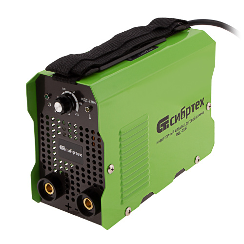 Инверторный аппарат дуговой сварки ИДС-220K, 220 А, ПВ 80%, диаметр электрода 1,6-5 мм Сибртех по ценам производителя в Воронеже с доставкой по всей России