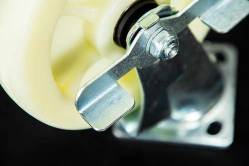 Колесо большегрузное поворотное SCdnb 80 200 мм полипропиленовое с тормозом по ценам производителя в Воронеже с доставкой по всей России