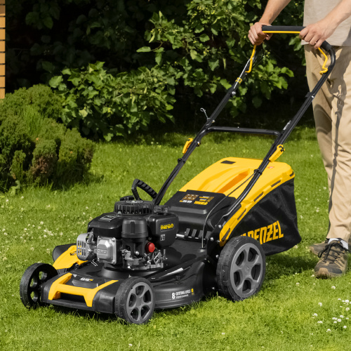 Газонокосилка бензиновая GLR-460SP-ZS, 149 см3, ширина 46 см, привод, травосборник 65 л Denzel по ценам производителя в Воронеже с доставкой по всей России