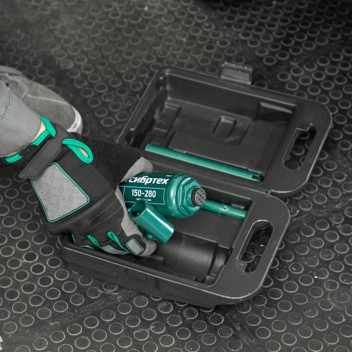 Домкрат гидравлический бутылочный, 2 т, 150-280 мм, в пласт. кейсе Сибртех по ценам производителя в Воронеже с доставкой по всей России