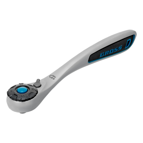 Набор торцевых головок, трещотка 120 зубьев, 1/4", CrV, 36 предметов Gross по ценам производителя в Воронеже с доставкой по всей России