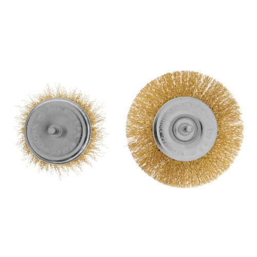 Набор щеток для дрели, 2 шт, 1 плоская, 100 мм, 1 "чашка", 75 мм, со шпильками Matrix по ценам производителя в Воронеже с доставкой по всей России